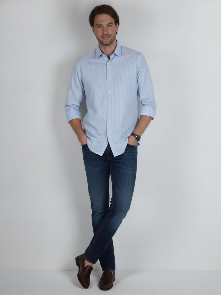 The Scotts Men L/S Printed Casual Shirt