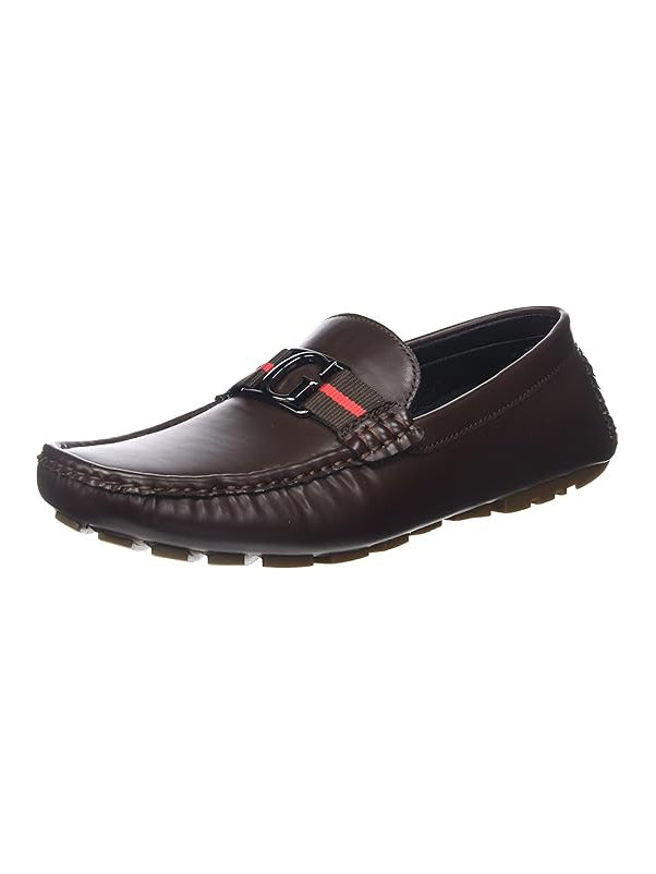 Guess Men Leather Loafer AT-SB-ASKERS