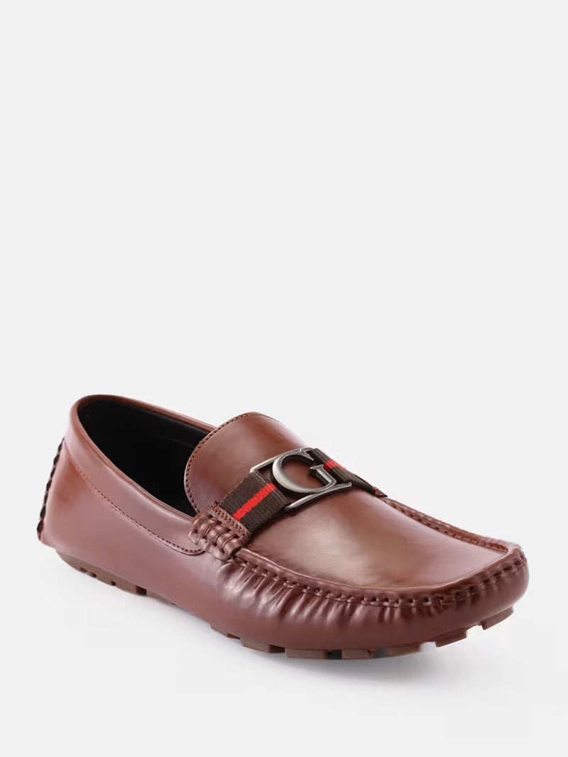 Guess Men Leather Loafer AT-SB-ASKERS