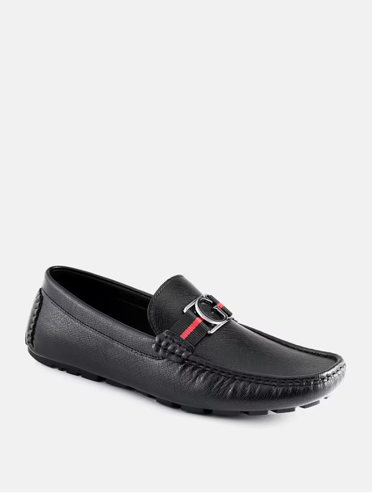 Guess Men Leather Loafer AT-SB-ASKERS