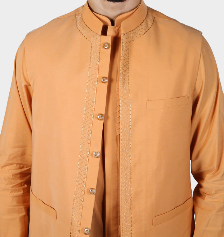 Premium Embroidered Waistcoat