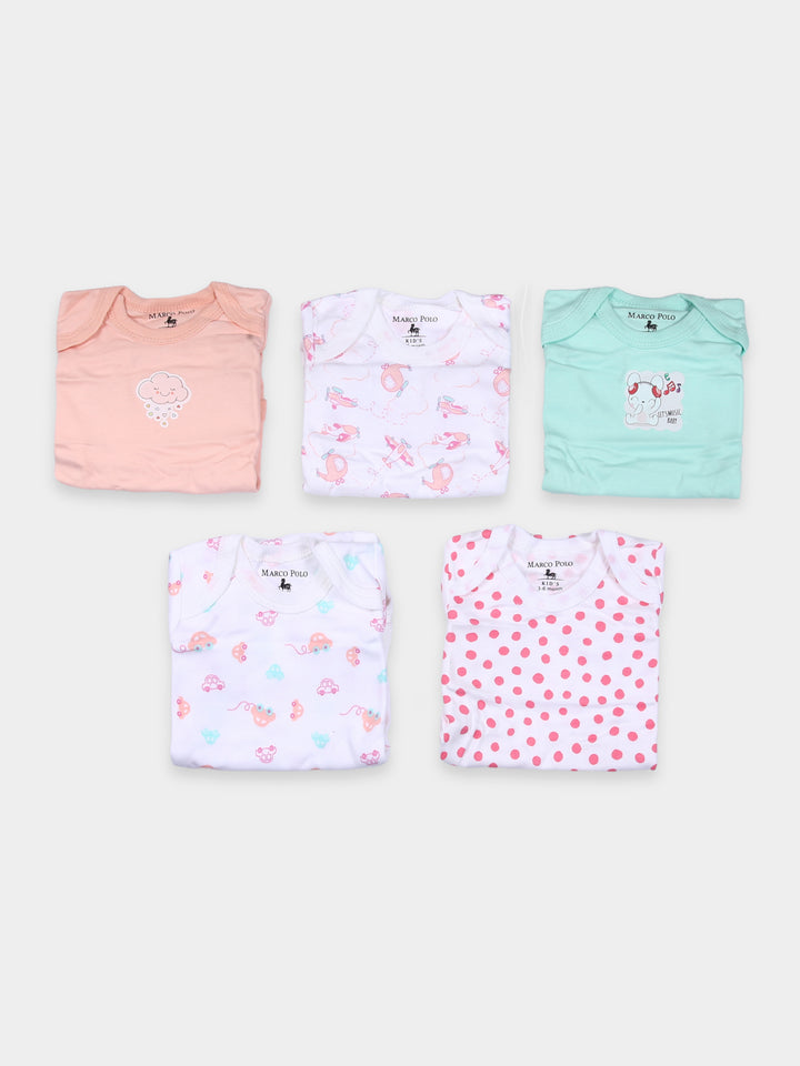 Marco Polo Baby H/S Body Suit 5PK (S-24)