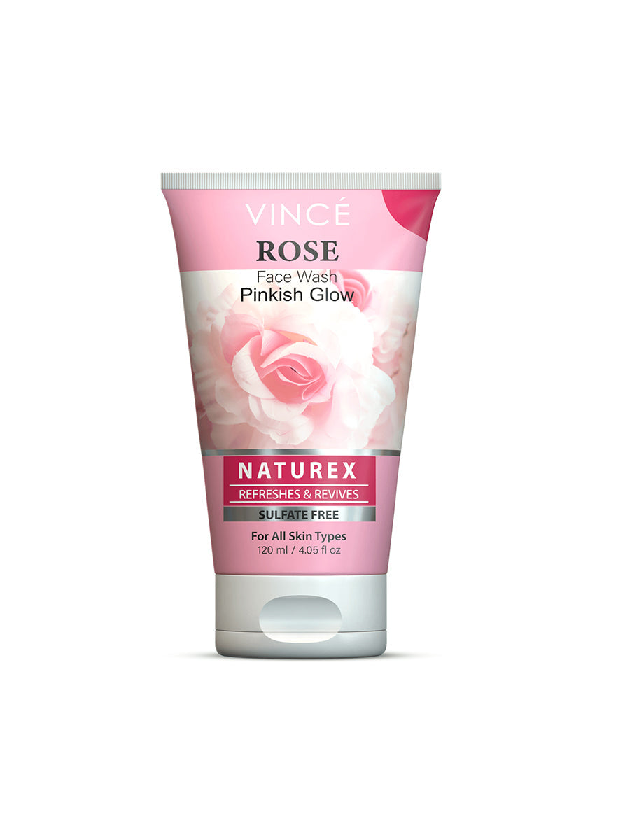 Vince Rose Face Wash 120ml