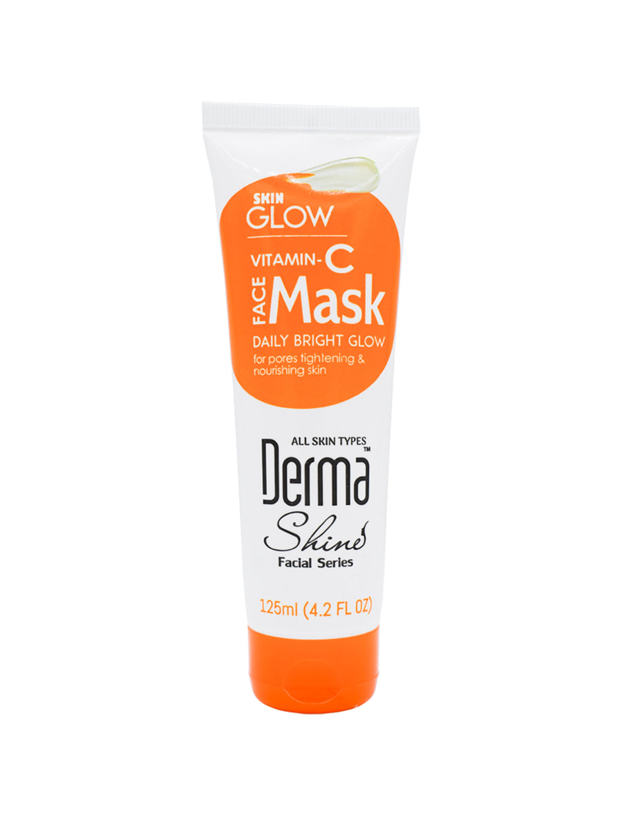 DermaShine Vitamin C Daily Bright Glow Face Mask 125ml