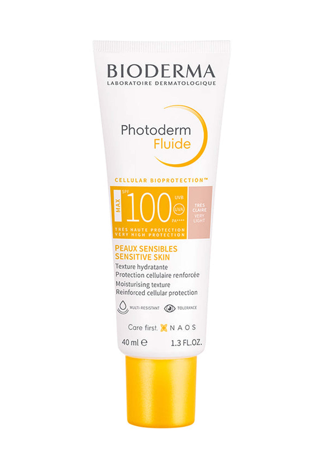 bioderma Photoderm Fluide SPF100 Peaux Sensibles Sensitive Skin 40ml
