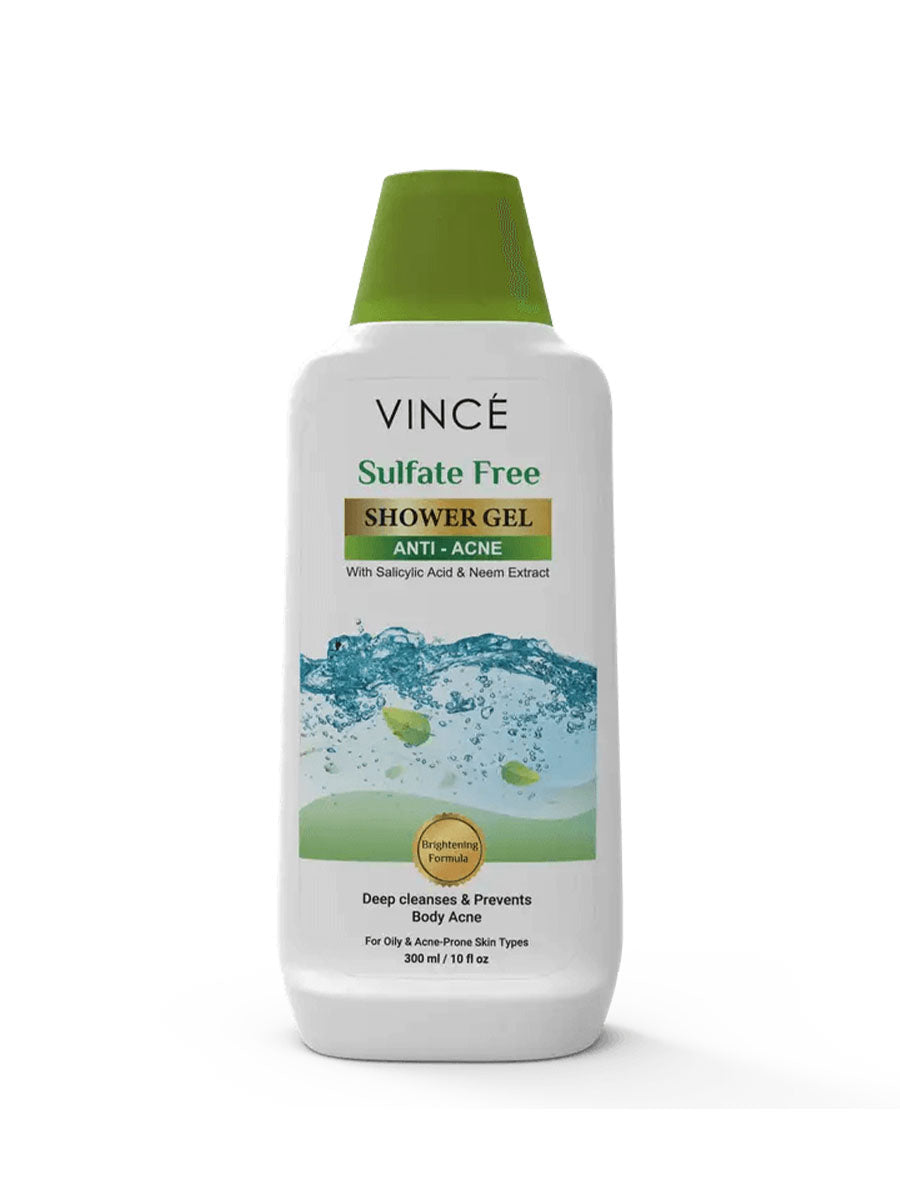 Vince Sulfate Free Shower Gel Anti-Acne 300ml