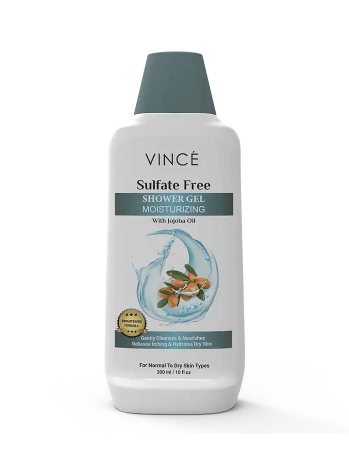 Vince Sulfate Moisturizing Shower Gel With Jojoba Oil 300ml