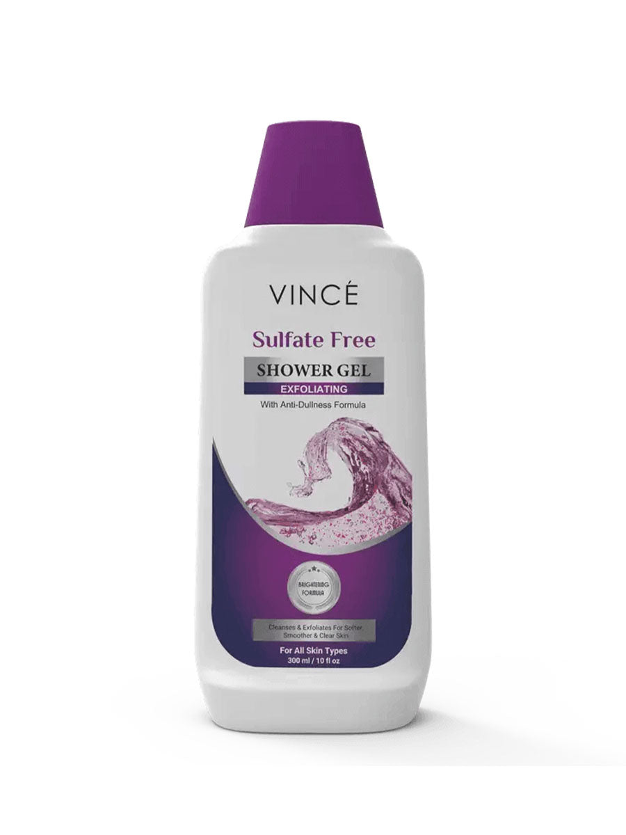 Vince Sulfate Free Exfoliating Shower Gel 300ml