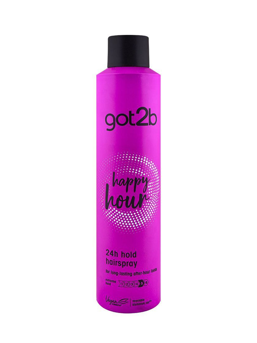 Schwarzkopf Got2b Happy Hour 24H Hold Hair Spray 300m