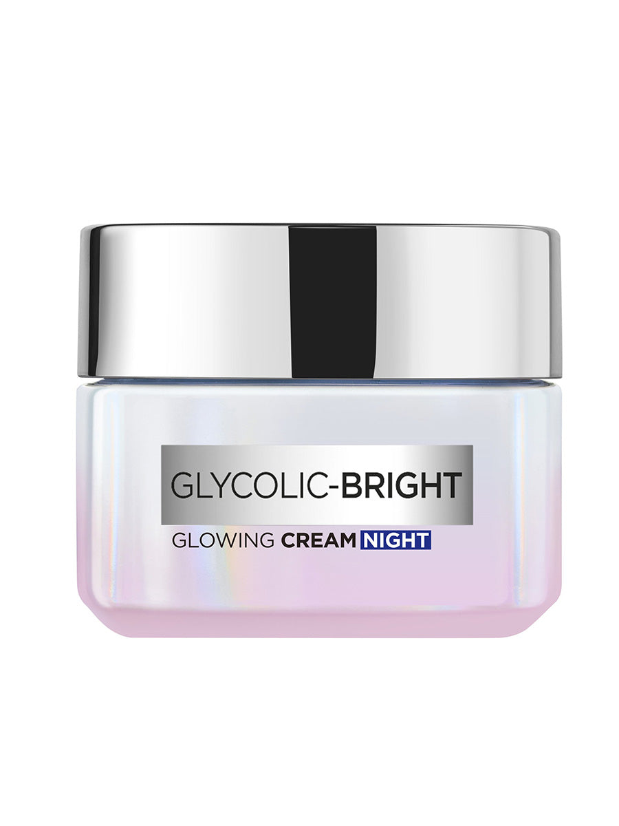 Loreal Glycolic-Bright Glowing Night Cream With Glycolic Acid 50ml