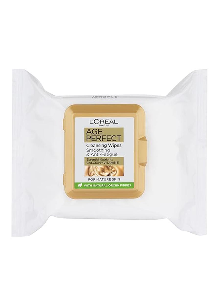 Loreal 25,S Age Perfect Cleansing Wipes