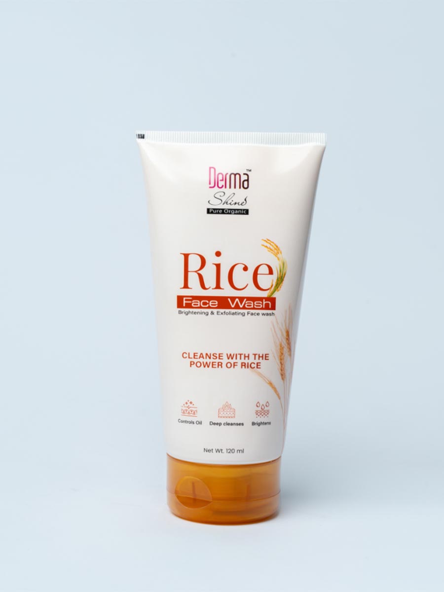 Derma Shine Rice Face Wash 120ml