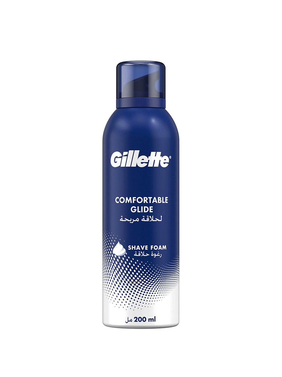 Gillette Comfortable Glide Shave Foam 200ml