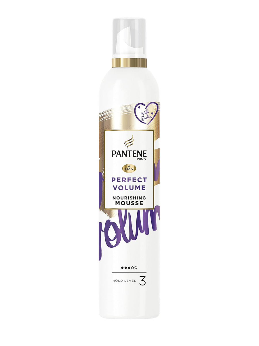 Pantene Perfect Volume Nourishing Mousse Hair Spray Hold Level 3 200ml