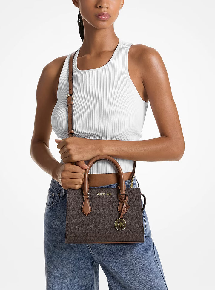 MK WOMEN SIG SM CZ SHEILA SATCHEL BAG 35S3G6HS5B