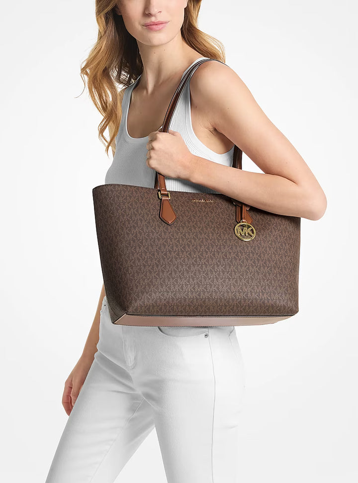 MK Sig Sheila LG Tote Bag 35S4G6HT9B Brown