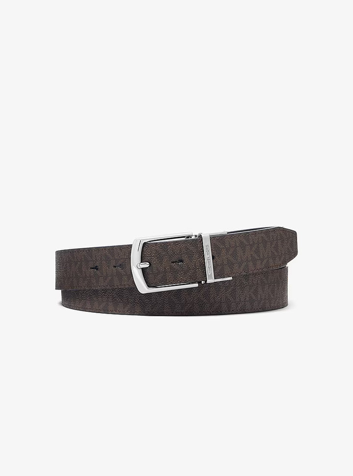 MK Men 4 in 1 Belt Set Brown &BLK 36R4LBLY4B