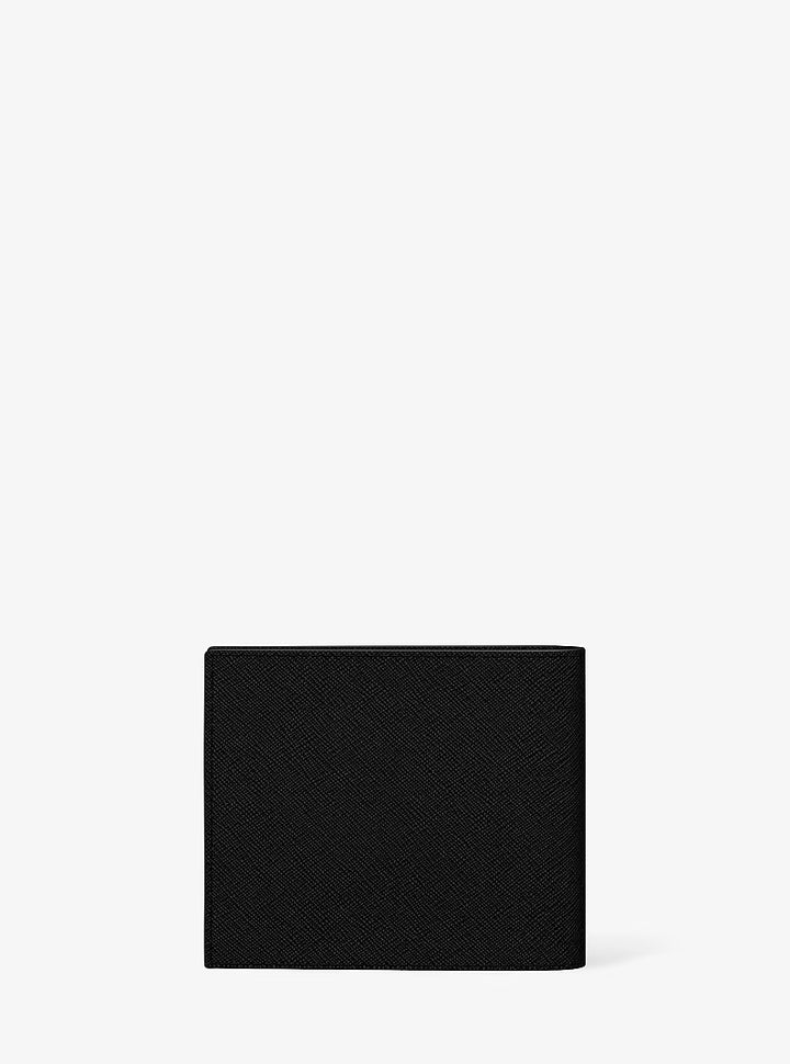 MK Men Cooper Logo Billfold Wallet With Passcase Black 36SS5LCOF2U