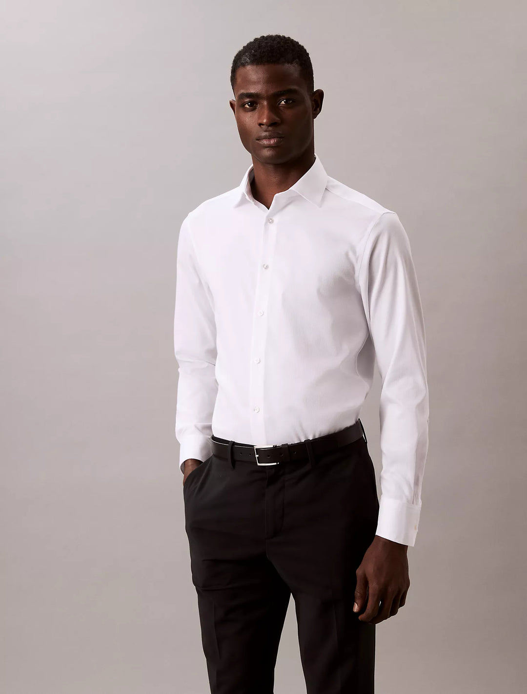 CK Men L/S Textured Formal Shirt AT-SB-DR37168654