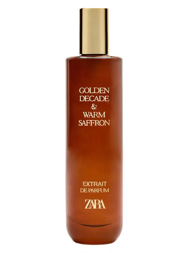 Zara Golden Decade and Warm Saffron Extrait De Parfume 50ml