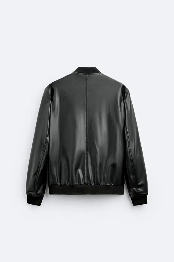 Zara Man L/S Leather Jacket 3918/338/800