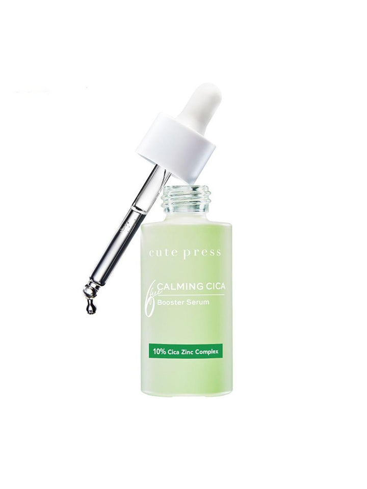 Cute Press Calming CICA Booster Serum 10% Cica Zinc Complex 30Ml (Thai)