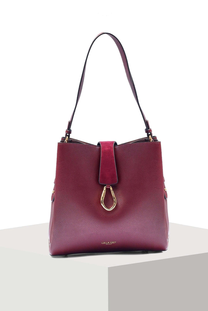 Henrietta Damson Multi Compartment Hobo