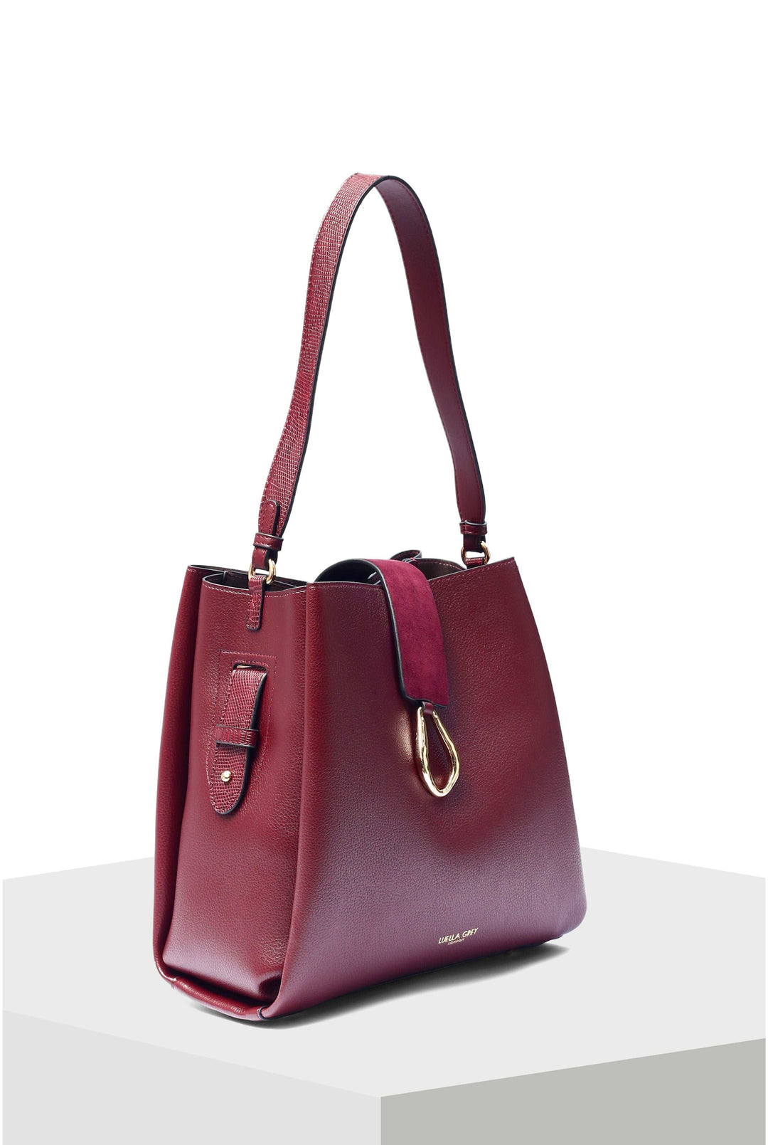 Henrietta Damson Multi Compartment Hobo