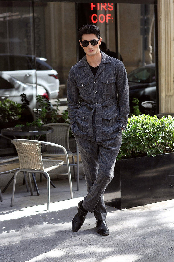 Relaxed Fit Premium Wool Blend Suit