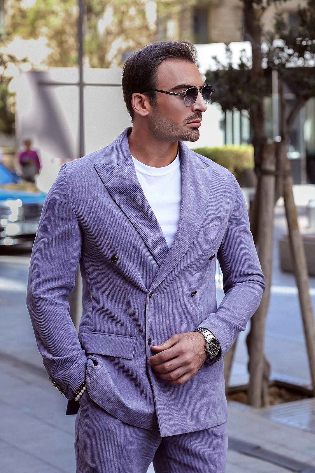 Premium Regular -Fit Corduroy Suit