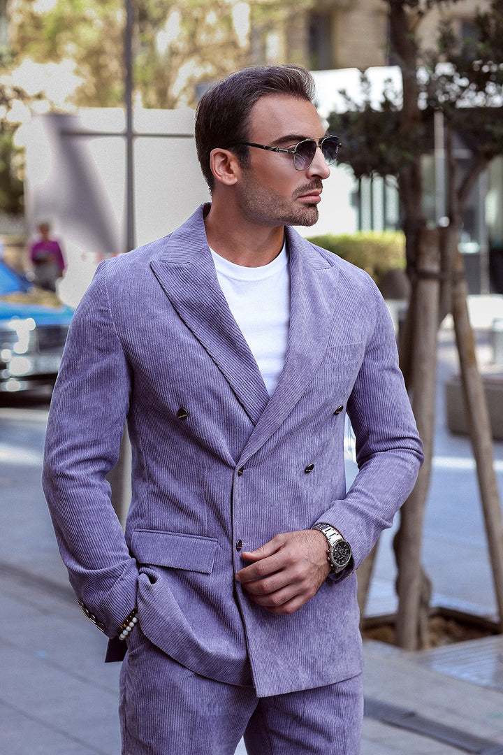 Premium Regular -Fit Corduroy Suit