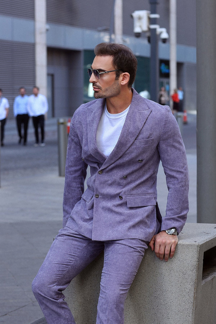 Premium Regular -Fit Corduroy Suit