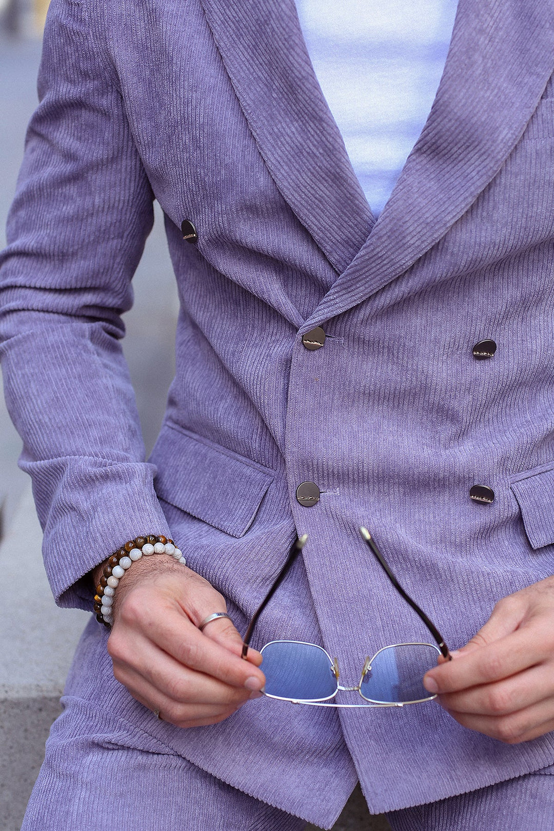 Premium Regular -Fit Corduroy Suit