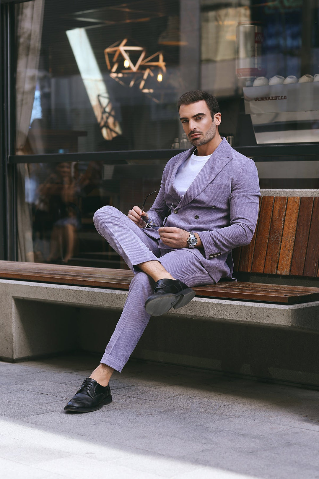 Premium Regular -Fit Corduroy Suit
