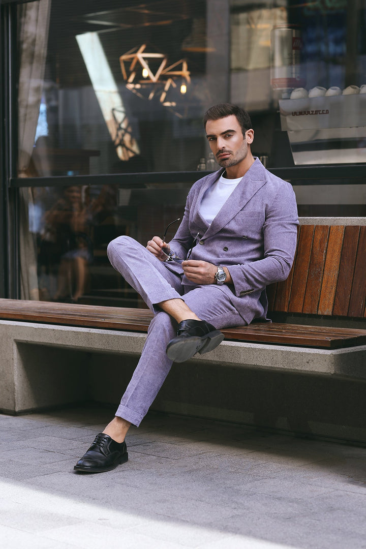 Premium Regular -Fit Corduroy Suit