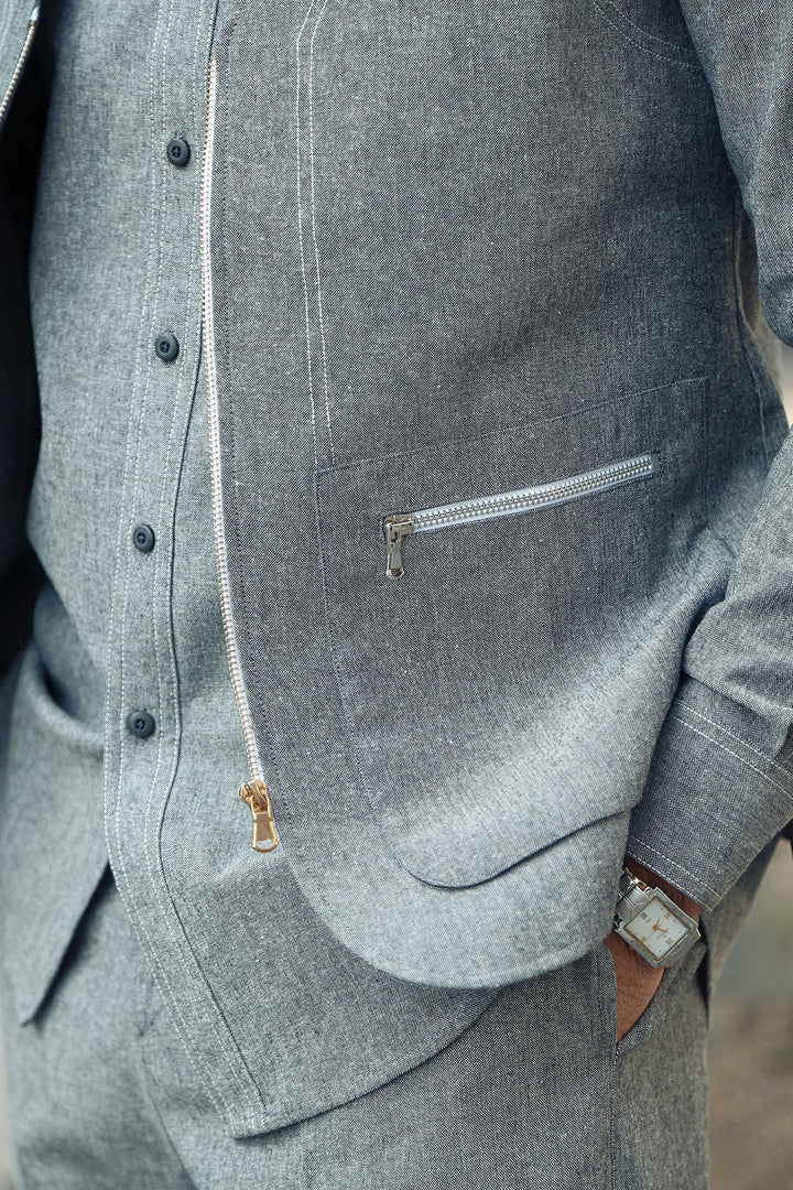 Modern Cut Waist Jacket