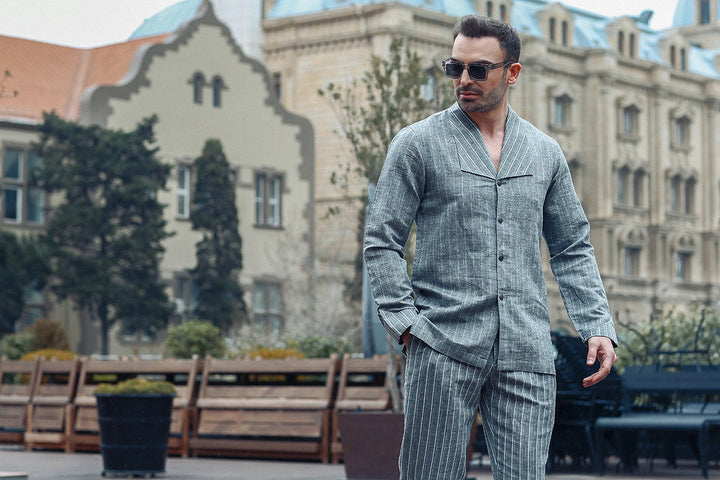 Smart Suit with Lurex Detail