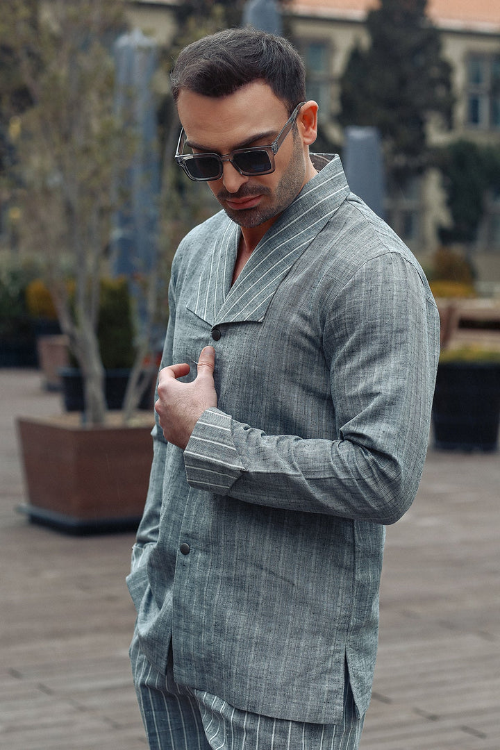 Smart Suit with Lurex Detail