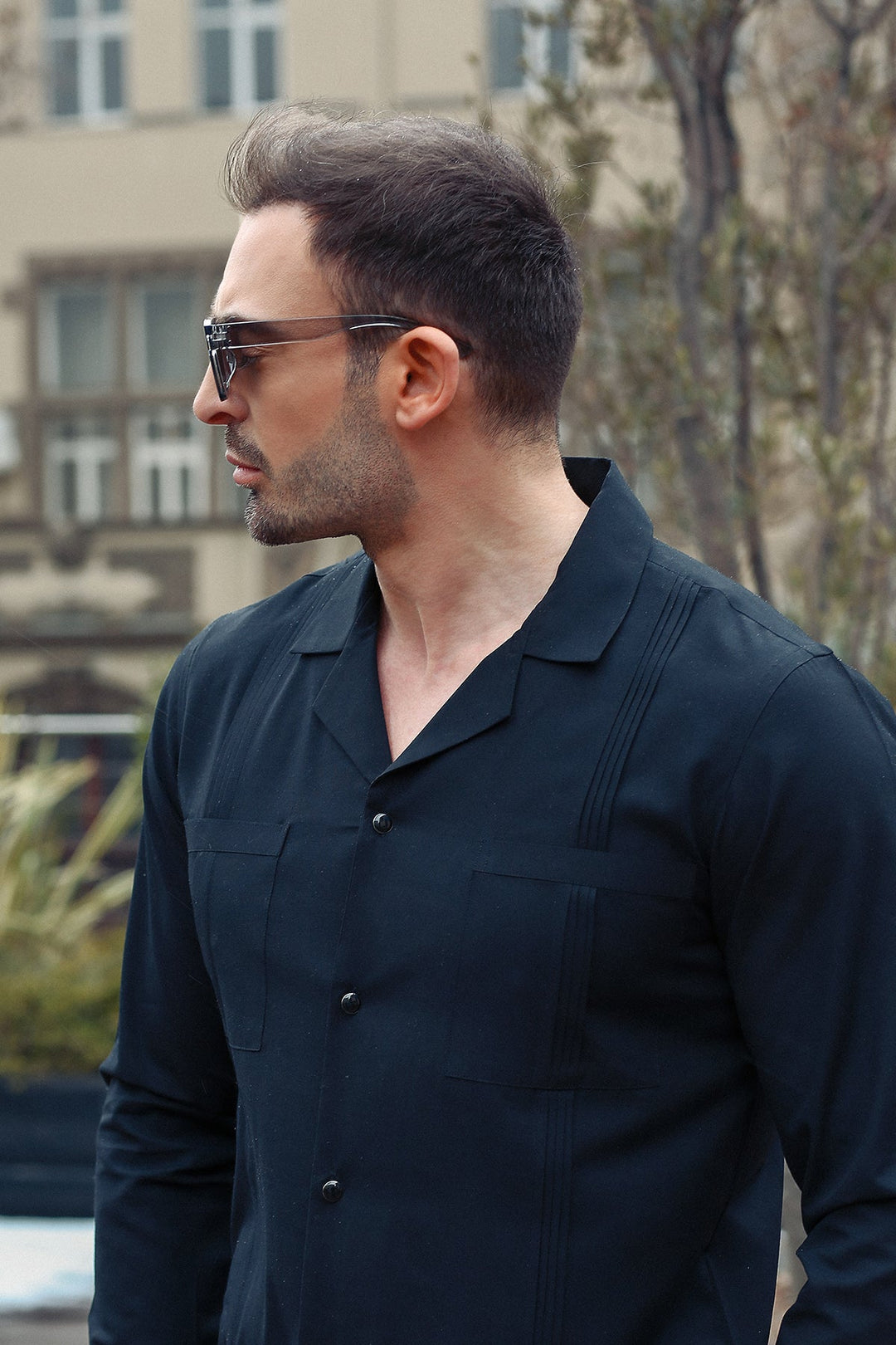 Modern Classic Suit With Pleats