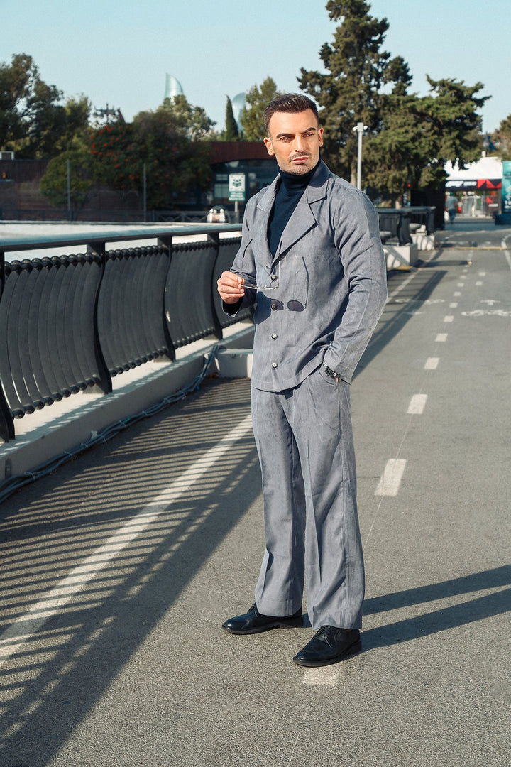 Luxurious Suede Blend Co-Ord Set