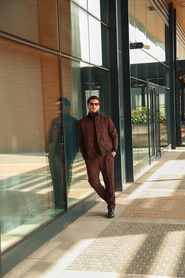 Modern Co-Ord Set - Soft Structured Fabric