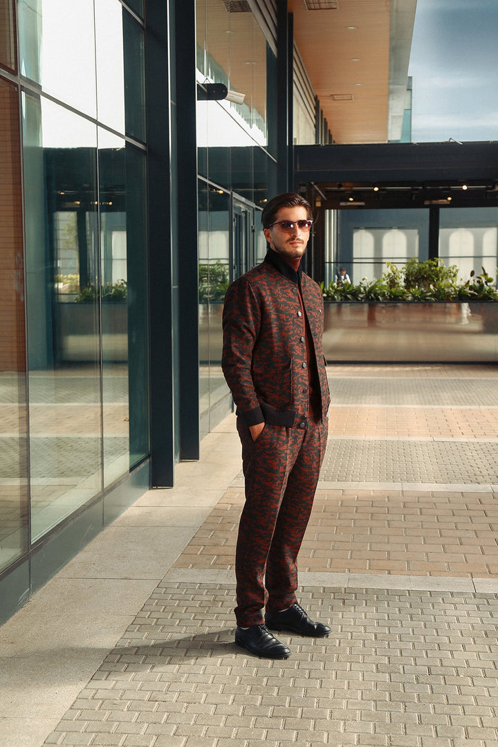 Modern Co-Ord Set - Soft Structured Fabric