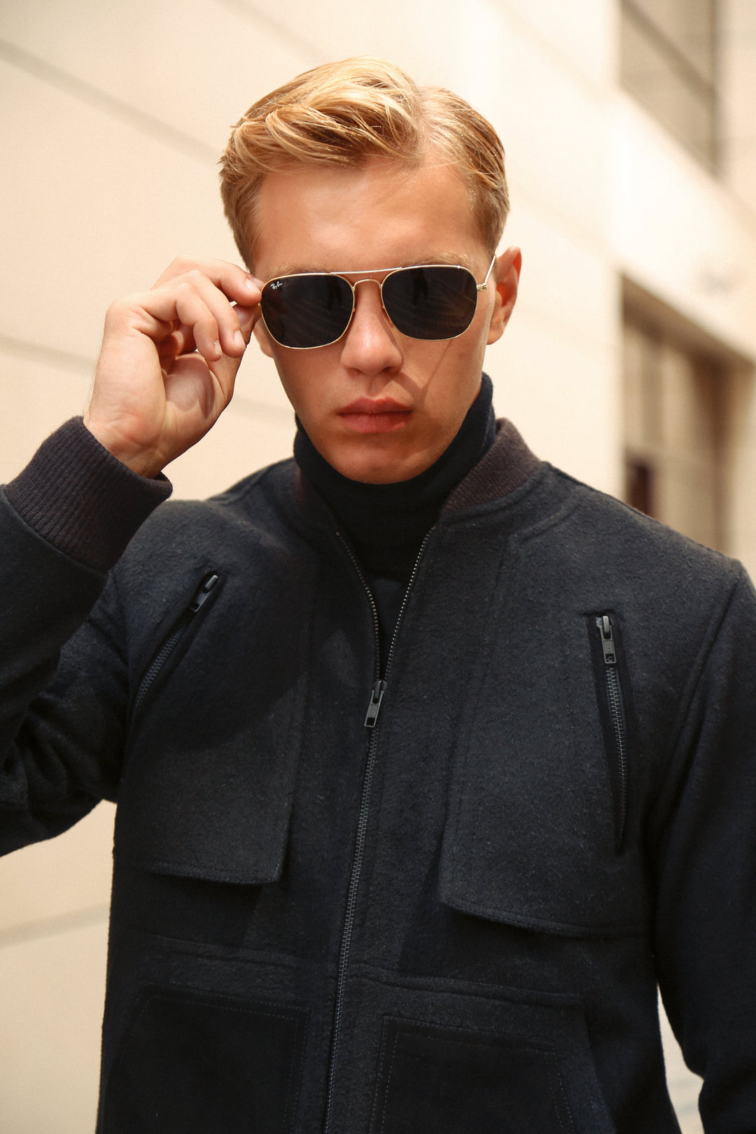 Luxury Italian Fabric Co-Ord Set with Suede Detailing