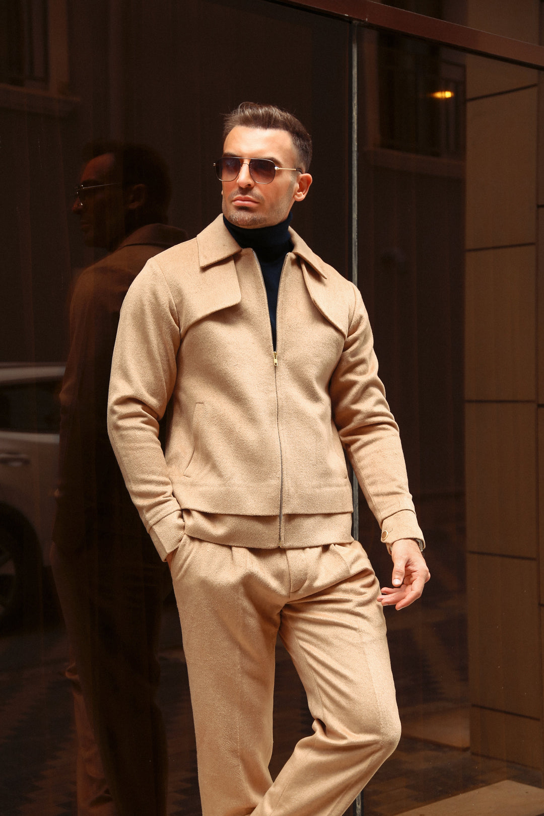 Men’s 2-Piece Cashmere Blend Suit