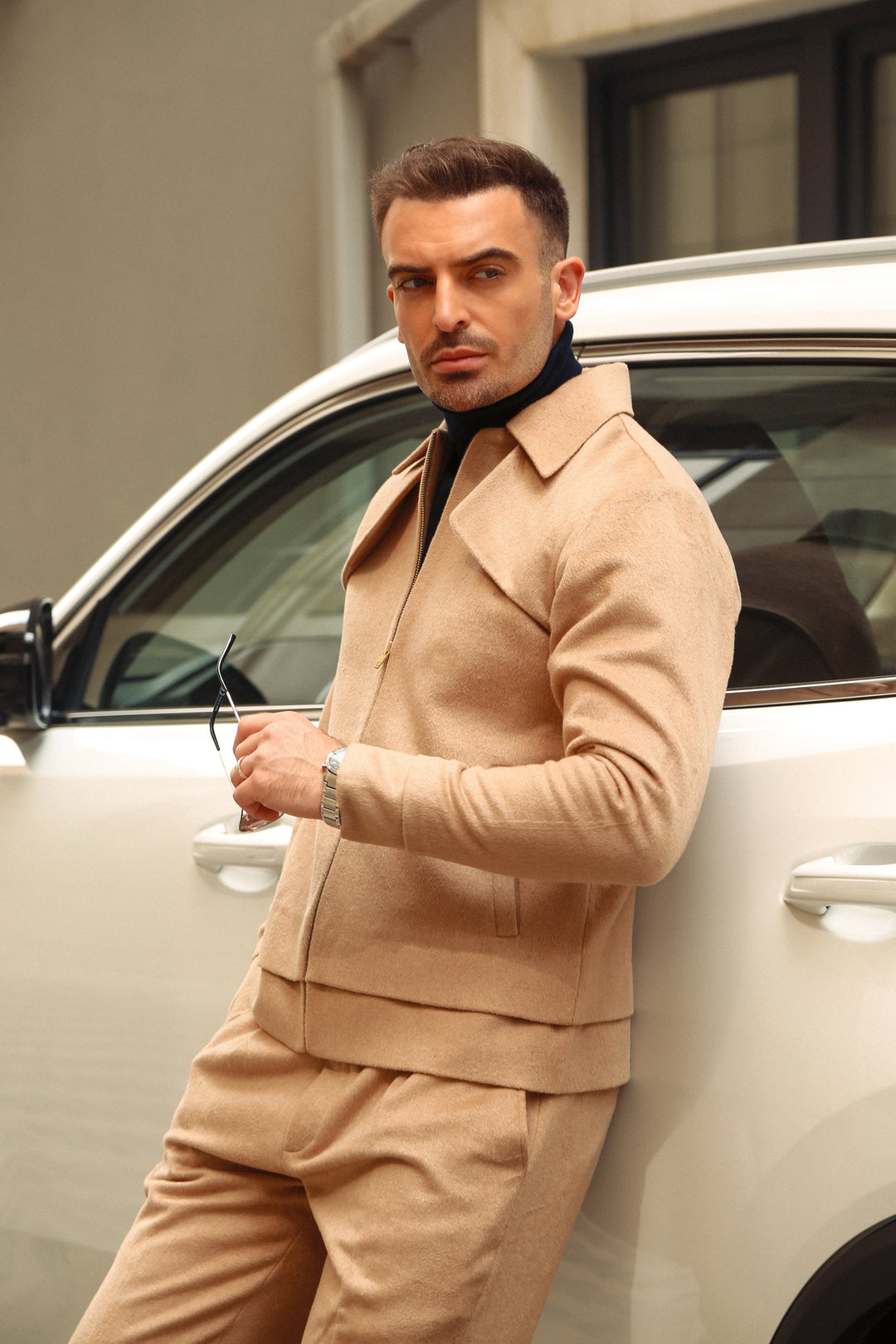 Men’s 2-Piece Cashmere Blend Suit