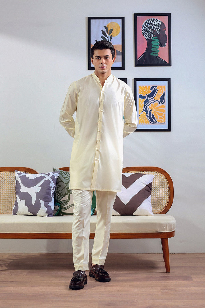 Modern Buttondown Kurta Trousers