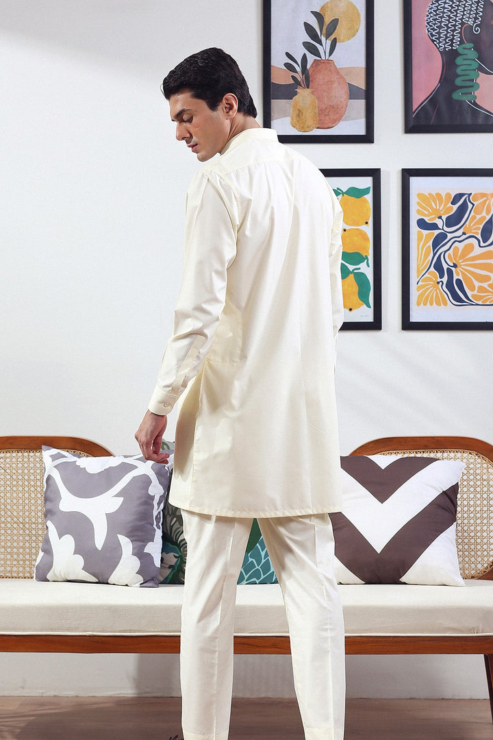 Modern Buttondown Kurta Trousers