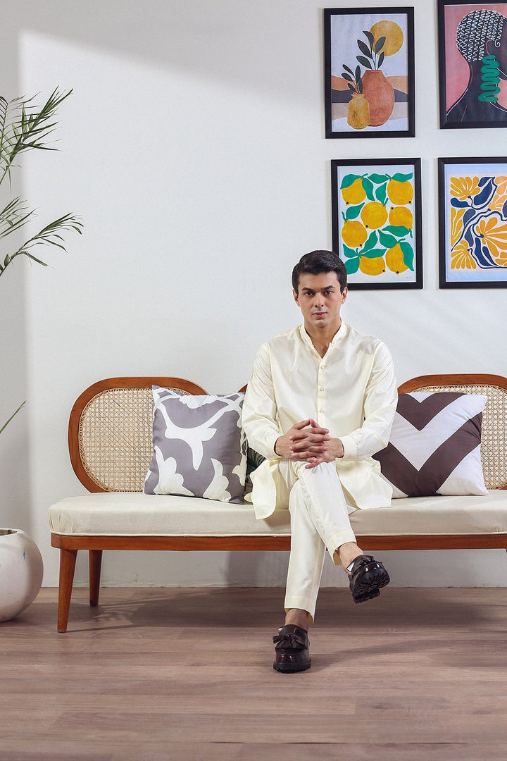 Modern Buttondown Kurta Trousers