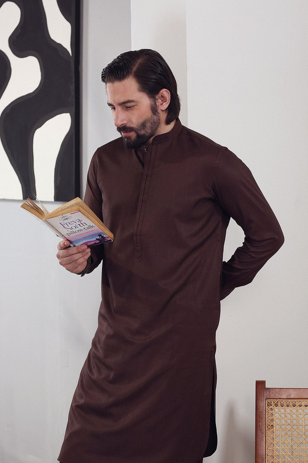 Traditonal Suit With Modren Details