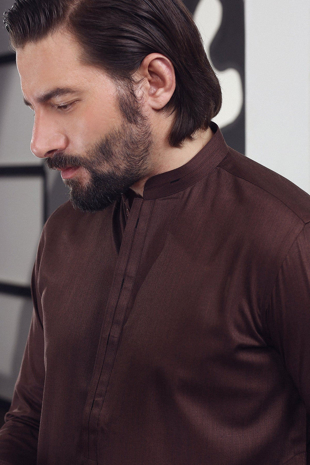 Traditonal Suit With Modren Details